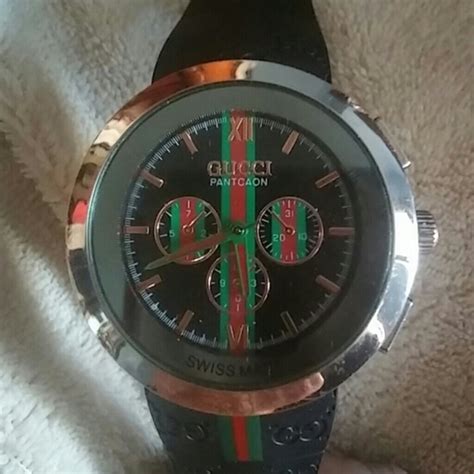 gucci switzerland|Gucci pantcaon swiss made watch.